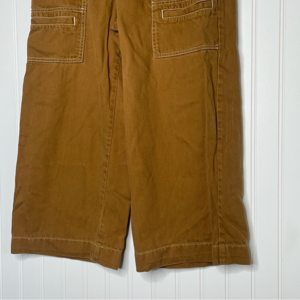 By Anthropologie Porter Wide Leg Cropped Pants - Picture 3 of 8